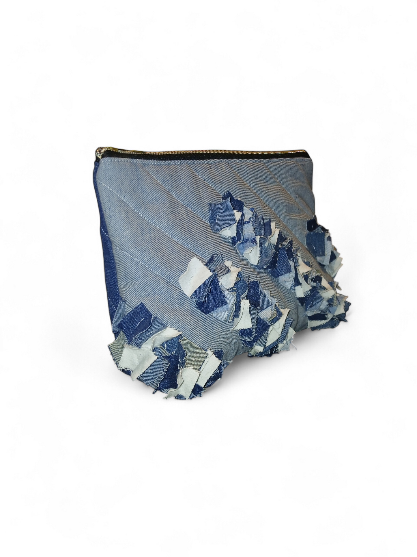 Absolutely new-Large Denim Makeup Bag