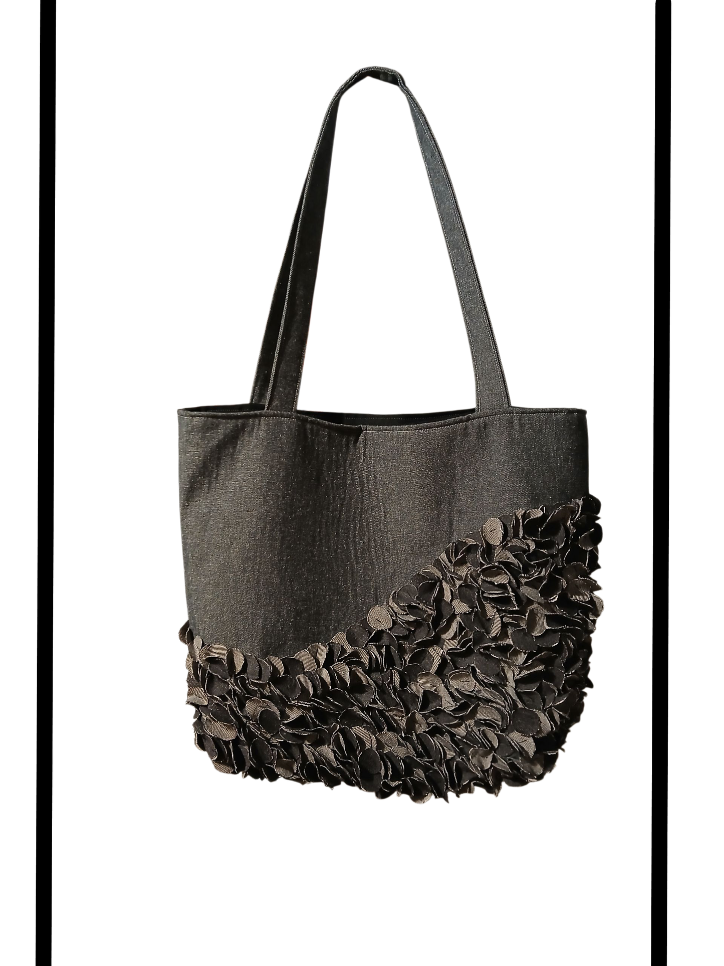 Sold Out-Grey Textured Tote Bag