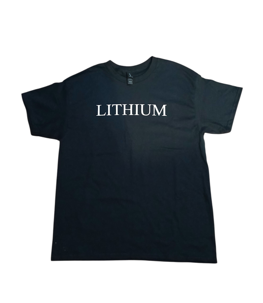 Black LITHIUM T-shirt