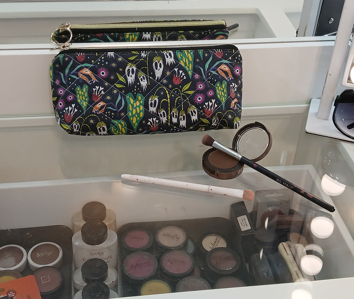 Grace "The Odd Garden" Makeup Bag