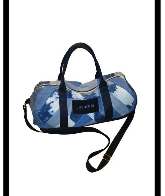 Blue Denim Duffel