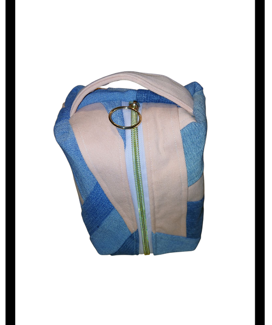 Blue and Pink Denim Karmen