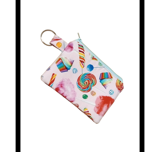 Zipper Key Chain Pouch-Candy